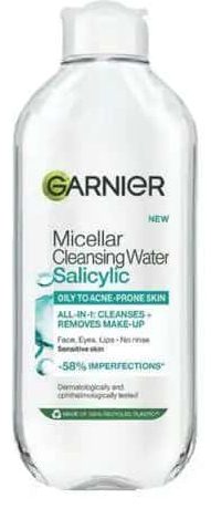 Garnier Apă Micelară cu Acid Salicilic 400 ml