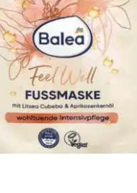 Balea feel well mască de picioare 15 ml 1 buc.