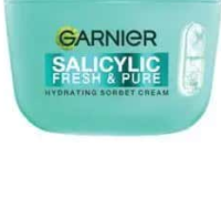 Garnier Cremă Hidratantă Sorbet cu Acid Salicilic 85 ml