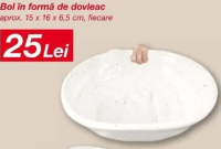 KiK Bol în formă de dovleac aprox. 15 x 16 x 6,5 cm
