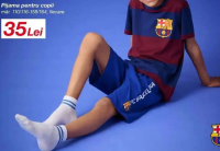 Kik FC Barcelona Pijama pentru copii măr. 110/116-158/164