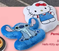 Disney Stitch / Sanrio Hello Kitty Pernă cu formă specială