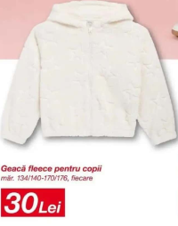 KiK Geacă fleece pentru copii măr. 134/140-170/176