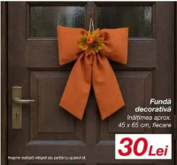 Fundă decorativă înălțimea aprox. 45 x 65 cm