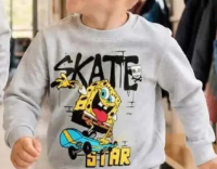 kik SpongeBob SquarePants Bluză de trening pentru copii măr. 98-122