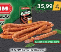 CRIS-TIM Cârnați Grătărescu