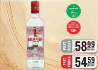 BEEFEATER gin 40% alc., 0.7L