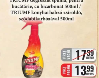 TRIUMF degresant spumă, pentru bucătărie, cu bicarbonat 500ml