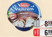 HAJDÚ cremă de unt natur 20%, 200g
