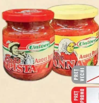 UNIVER pastă de ardei 200g, dulce/iute