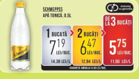 Schweppes Apă tonică, 0.5L