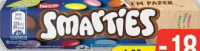 Smarties Bomboane de ciocolată cu lapte 38g