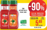Tomi Ketchup Dulce/Picant 500g