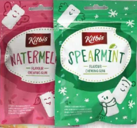 Kitbis Gumă de mestecat cu aromă de pepene verde/mentă, spermint/peppermint, 57.4G