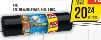 FINO SACI MENAJERI POWER, 240L, 8 BUC.