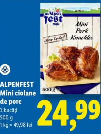 ALPENFEST Mini ciolane de porc 500 g