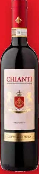 CHIANTI Vin roșu sec 0,75 L