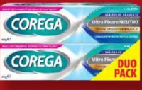 COREGA Cremă adezivă pentru proteza dentară Neutro / Original 2 x 40 g