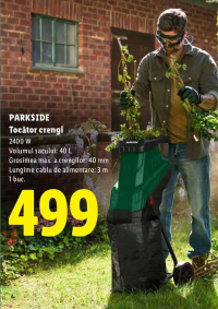 PARKSIDE Tocător crengi 2400 W