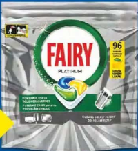 Fairy Platinum Detergent capsule pentru mașina de spălat 96 de capsule