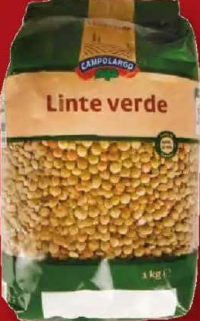 CAMPO LARGO Linte verde 1 kg