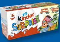 KINDER SURPRISE Ouă de ciocolată cu surpriză 3 x 20 g
