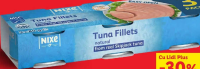 Nixe Fileuri de ton în suc propriu 3 x 80 g