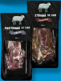 Pastramă de oaie condimentată / afumată 250 g