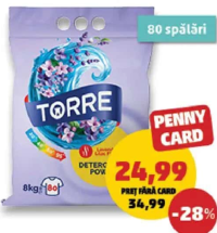 Torre Detergent Automat levănțică și liliac, 8 kg