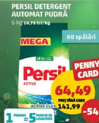 Persil Active Detergent Automat Pudră 6kg