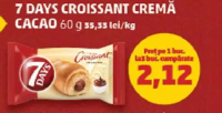 7 Days Croissant Cremă Cacao 60 g
