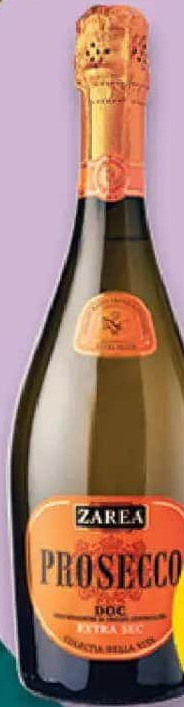 Zarea Prosecco 11% alcool, 750 ml