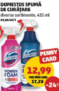 Domestos Spumă de Curățare diverse sortimente, 435 ml