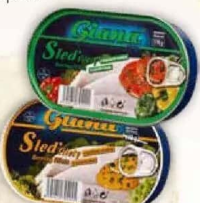 GIANA File de hering în sos de muștar/paprika 170 g (2 bucăți)