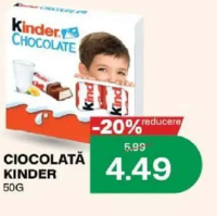 Kinder Ciocolată 50G