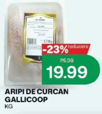 Gallicoop Aripi de curcan kg