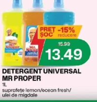 Mr Proper Detergent Universal 1L