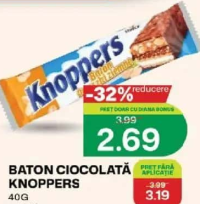 Storck Knoppers Baton Ciocolată 40G arahide