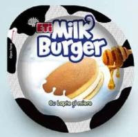 ETI Milk Burger Prăjitură cu lapte 35g