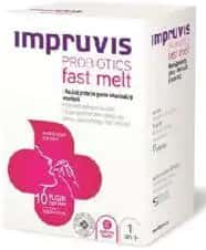 Impruvis Fast Melt Probiotice 10 plicuri