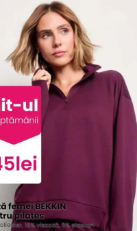BEKKIN Bluză femei pentru pilates