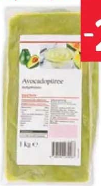 TRANSGOURMET Quality Piure de avocado 1 kg