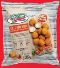 VALDOR Mini crochete de pui cu brânză 500 g