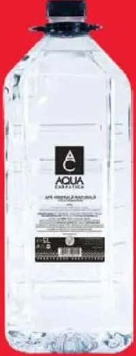 Aqua Carpatica Apă minerală naturală plată 5,0 l