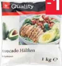TRANSGOURMET Quality Avocado jumătăți sărate 1 kg