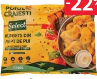 PUIUL DE CRĂIEȘTI Nuggets din piept de pui 1000 g