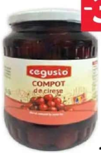 CEGUSTO Compot de cireșe 720 g