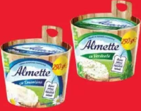 Almette Cremă de brânză cu verdeață / smântână 250 g