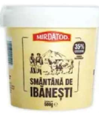 Mirdatod Smântână de Ibănești 35% 500 g