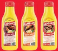 La Minut Muștar de masă / dulce / iute 490 / 480 g
